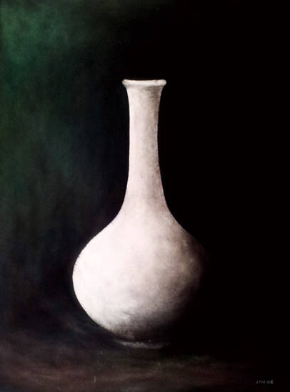 김태권, ‘백자(Porcelain)’. 종이에 연필, 수채화, 36 x 24cm, 2012.