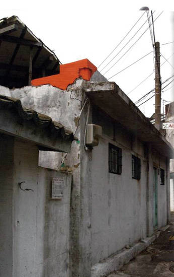 박대성, ‘집’, 혼합재료, 2012. 사진제공 = 환기미술관
